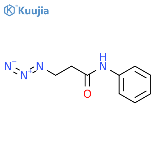 PROPANAMIDE, 3-AZIDO-N-PHENYL- structure