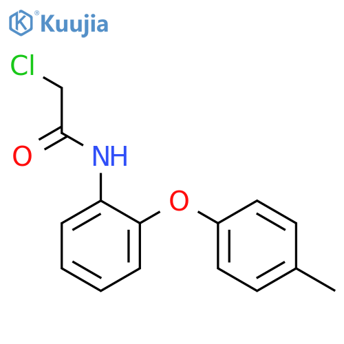 2-Chloro-n-2-(4-methylphenoxy)phenylacetamide structure
