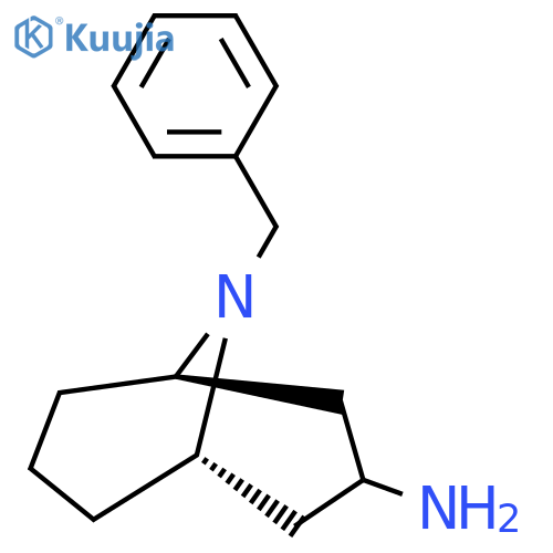 (1R,3S,5S)-9-benzyl-9-azabicyclo[3.3.1]nonan-3-amine structure