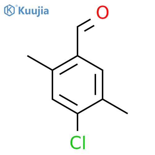 4-Chloro-2,5-dimethylbenzaldehyde structure