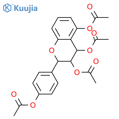 3,4,4',5-Tetrahydroxyflavan; (2RS,3SR,4RS)-form, Tetra-Ac structure
