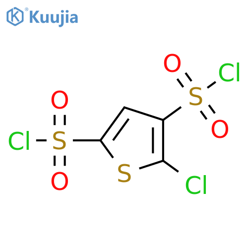 2-Chlorothiophene-3,5-bis(sulfonyl Chloride) structure