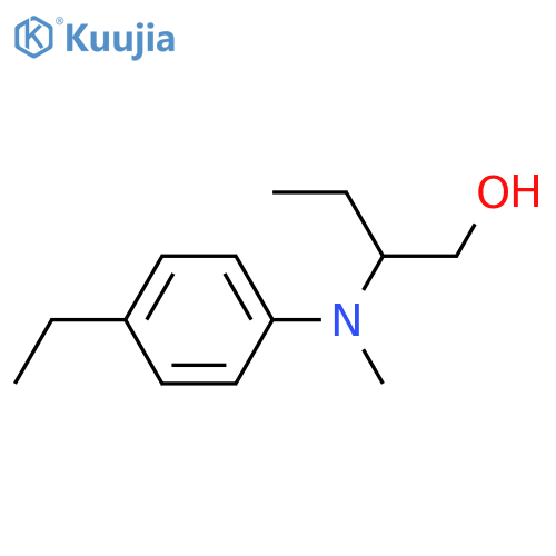 2-{[(4-ethylphenyl)methyl]amino}butan-1-ol structure