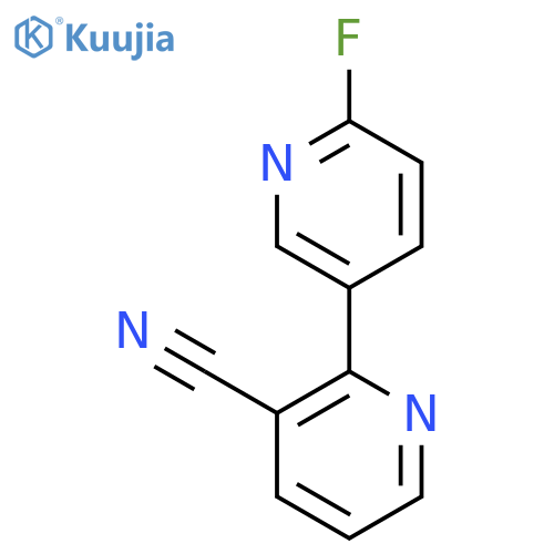 [2,3'-BIPYRIDINE]-3-CARBONITRILE, 6'-FLUORO- structure