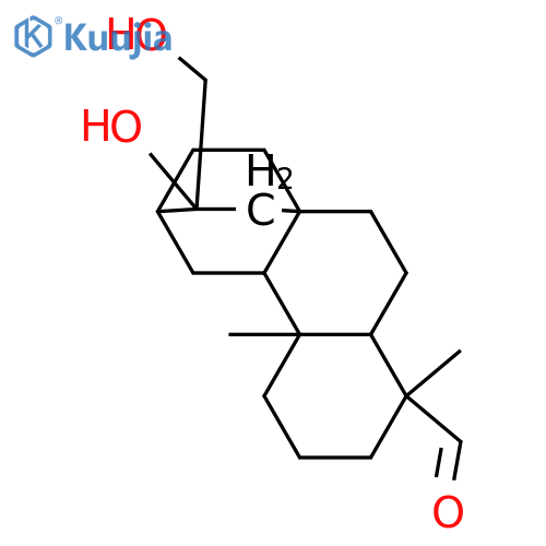16,17,19-Atisanetriol; (ent-16βOH)-form, 19-Aldehyde structure