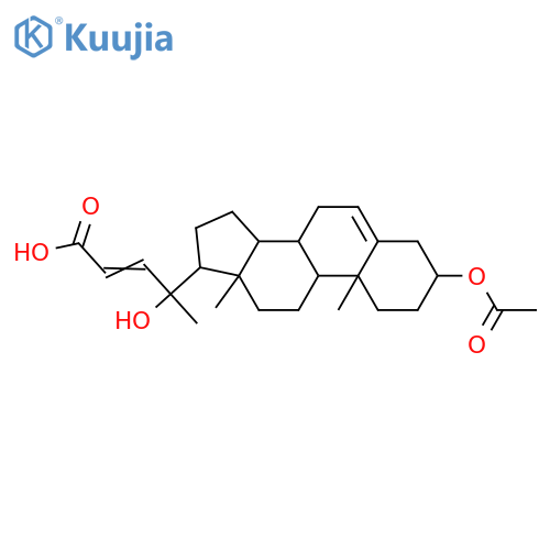 3,20-Dihydroxychola-5,22-dien-24-oic acid; (3β,20S,22Z)-form, 3-Ac structure