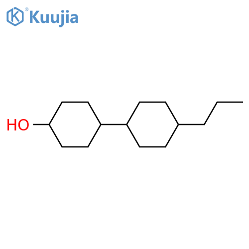 [1,1'-Bicyclohexyl]-4-ol, 4'-propyl- structure