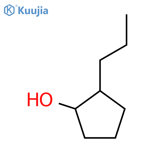 2-propylcyclopentan-1-ol structure