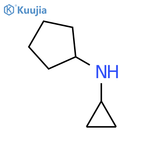 N-cyclopropylcyclopentanamine structure