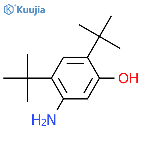 5-AMino-2,4-di-tert-butylphenol structure