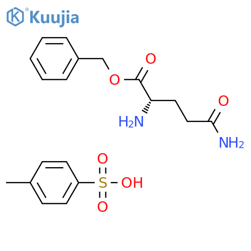 (S)-Benzyl 2,5-diamino-5-oxopentanoate 4-methylbenzenesulfonate structure