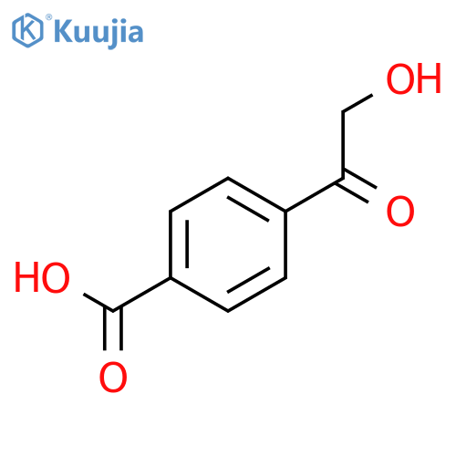 4-glycoloyl-benzoic acid structure