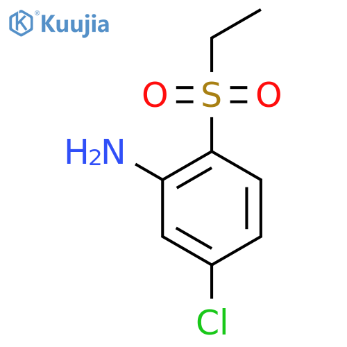 5-Chloro-2-(ethanesulfonyl)aniline structure
