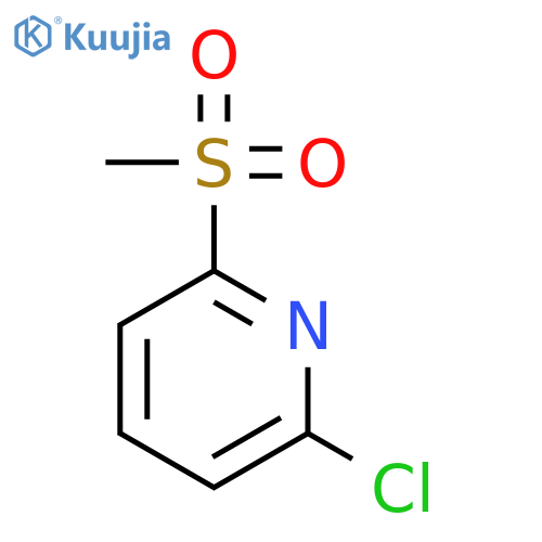 2-chloro-6-methylsulphonylpyridine structure