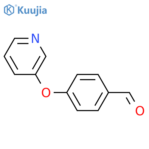 4-(Pyridin-3-yloxy)benzaldehyde structure
