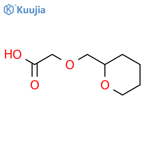 2-[(oxan-2-yl)methoxy]acetic acid structure