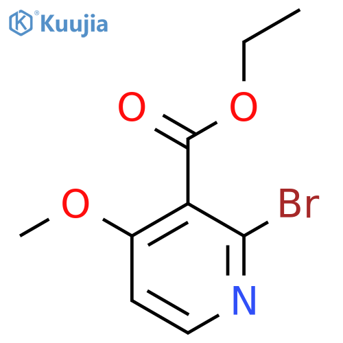 Ethyl 2-bromo-4-methoxynicotinate structure