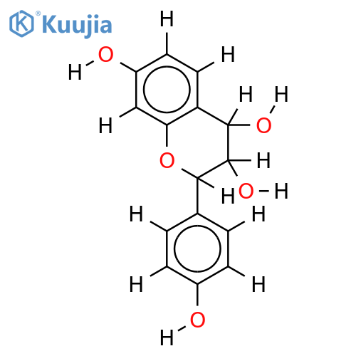 (2R,3R,4R)-form-3,4,4',7-Tetrahydroxyflavan structure
