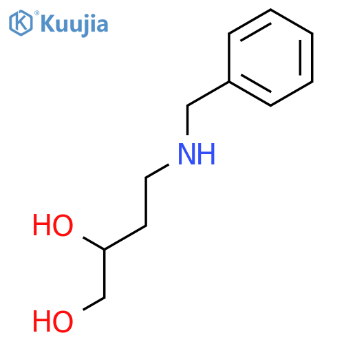 4-(benzylamino)butane-1,2-diol structure