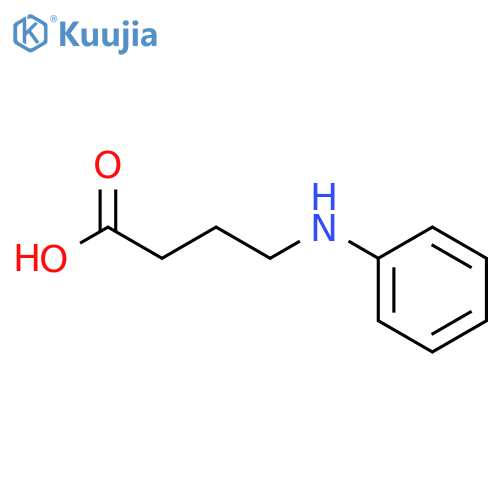 4-(Phenylamino)butanoic acid structure