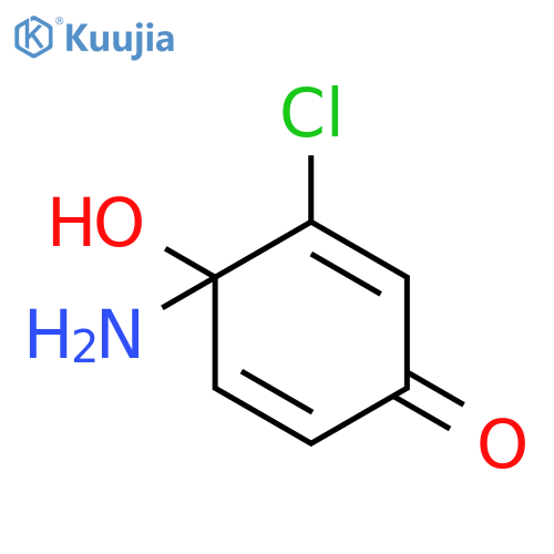 2,5-Cyclohexadien-1-one, 4-amino-3-chloro-4-hydroxy- structure
