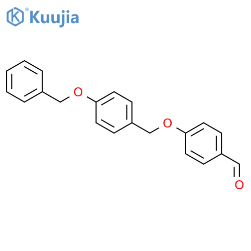 Benzaldehyde, 4-[[4-(phenylmethoxy)phenyl]methoxy]- structure
