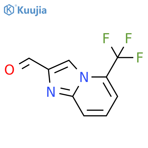 5-(Trifluoromethyl)imidazo[1,2-a]pyridine-2-carbaldehyde structure