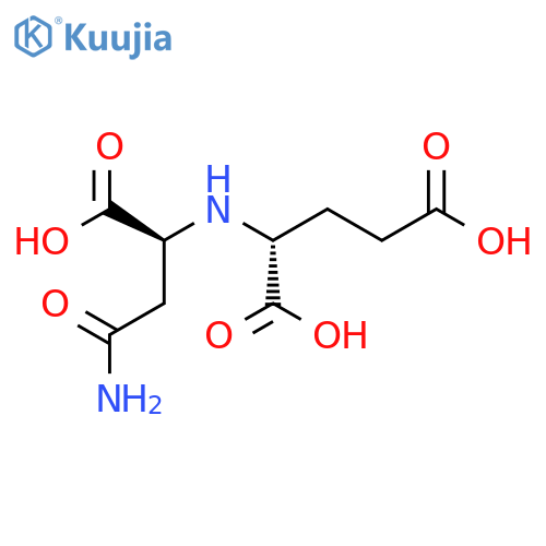 D-Glutamic acid,N-[(1S)-3-amino-1-carboxy-3-oxopropyl]- (9CI) structure
