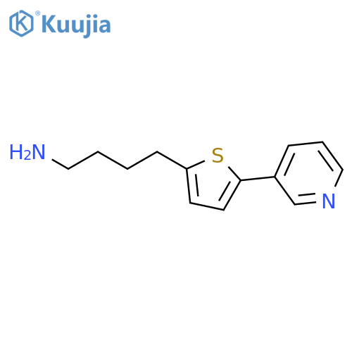 2-THIOPHENEBUTANAMINE, 5-(3-PYRIDINYL)- structure
