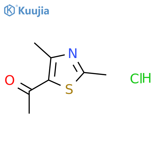 1-(Dimethyl-1,3-thiazol-5-yl)ethan-1-one Hydrochloride structure