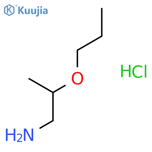(2-propoxypropyl)amine structure