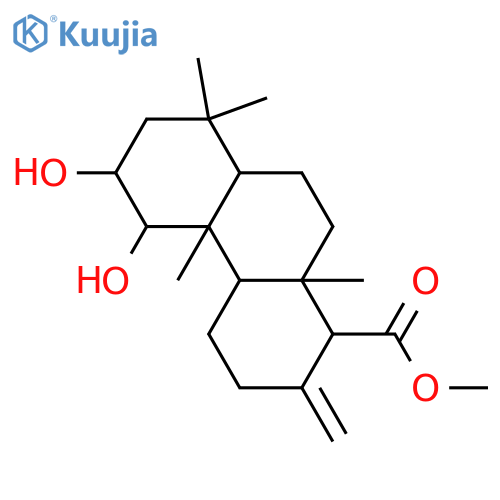 1,2-Dihydroxy-13(16)-isocopalen-15-oic acid; (1α,2α)-form, Me ester structure