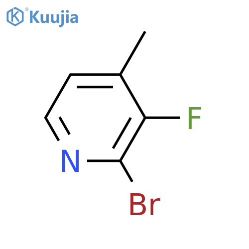 2-Bromo-3-fluoro-4-picoline structure