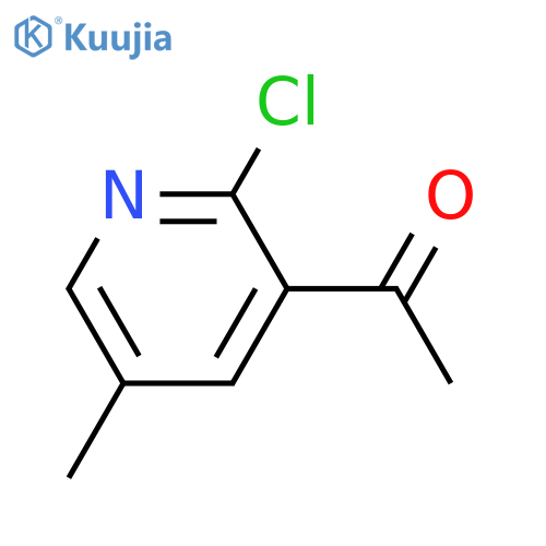 1-(2-Chloro-5-methylpyridin-3-yl)ethanone structure