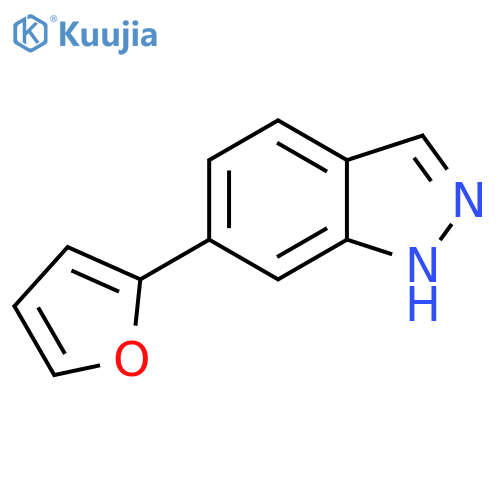 6-Furan-2-yl-1H-indazole structure