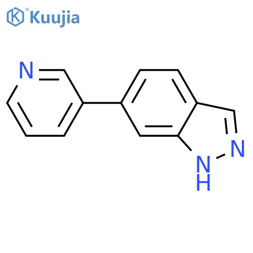 6-Pyridin-3-yl-1H-indazole structure