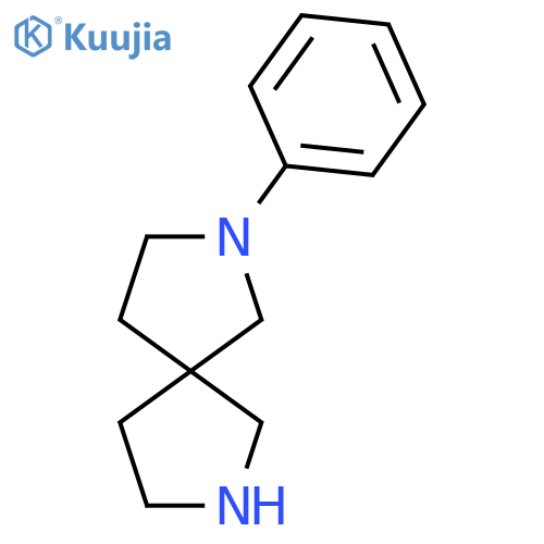 2,7-Diazaspiro[4.4]nonane,2-phenyl- structure