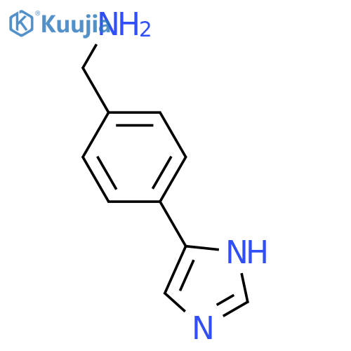 4-(1H-Imidazol-4-yl)-benzylamine structure
