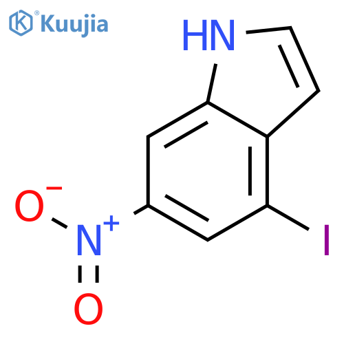 4-Iodo-6-nitro-1H-indole structure