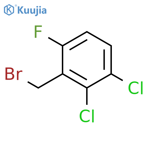 2,3-Dichloro-6-fluorobenzyl bromide structure