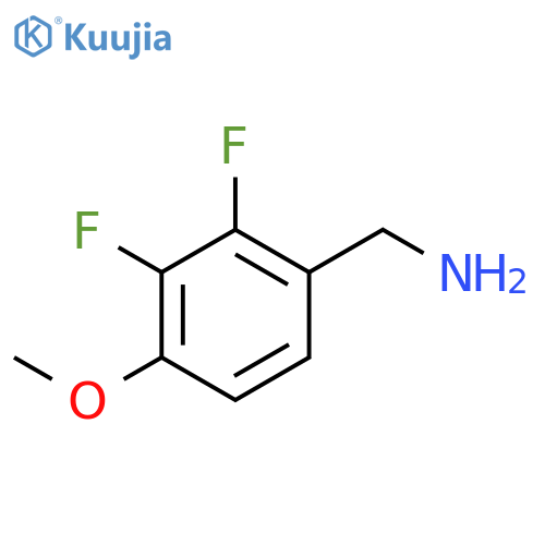2,3-Difluoro-4-methoxybenzylamine structure
