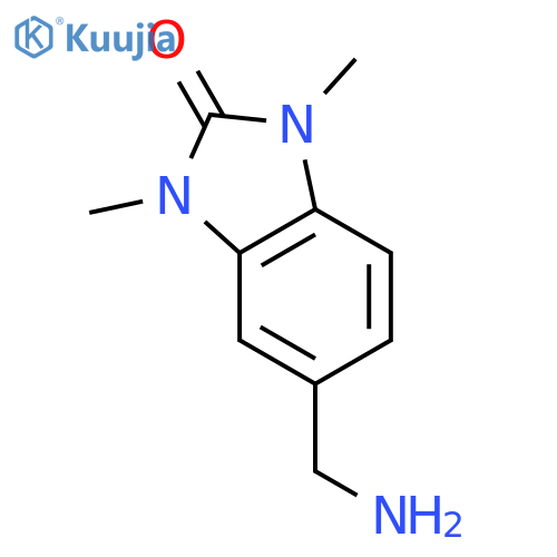 5-(aminomethyl)-1,3-dimethyl-1,3-dihydro-2H-benzimidazol-2-one structure