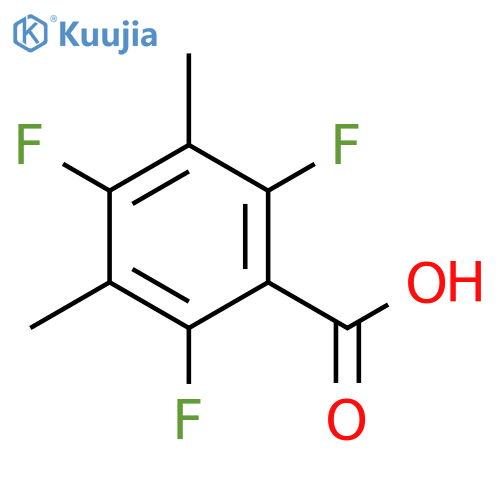 2,4,6-Trifluoro-3,5-dimethylbenzoic acid structure