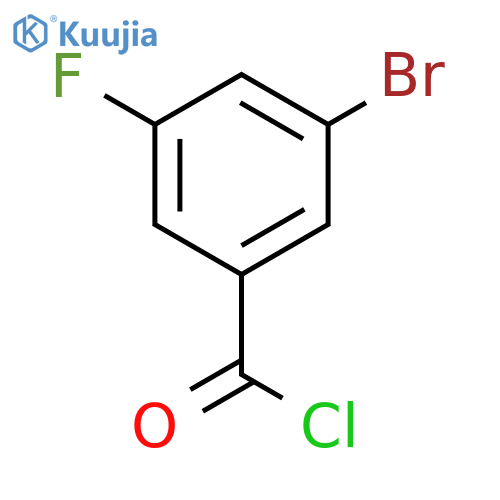 3-Bromo-5-fluorobenzoyl Chloride structure