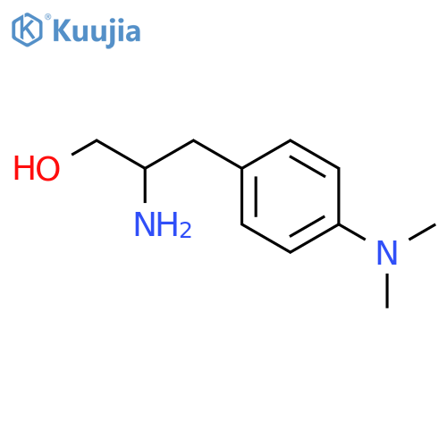 2-Amino-3-(4-dimethylaminophenyl)propanol structure