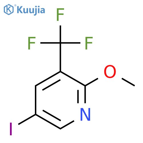5-iodo-2-methoxy-3-(trifluoromethyl)pyridine structure