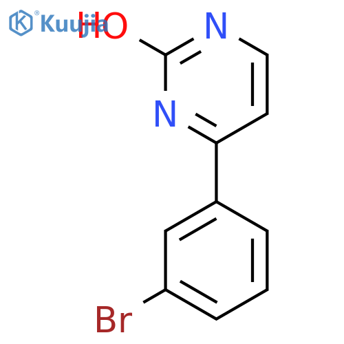 4-(3-Bromophenyl)pyrimidin-2-ol structure