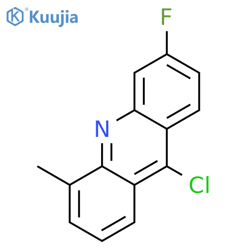 Acridine, 9-chloro-3-fluoro-5-methyl- structure