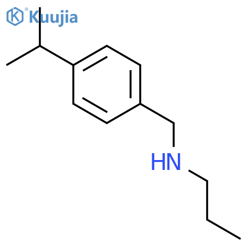 N-(4-Isopropylbenzyl)-1-propanamine Hydrochloride structure
