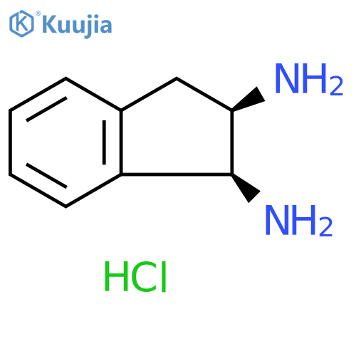 rac-(1R,2S)-2,3-dihydro-1H-indene-1,2-diamine dihydrochloride, cis structure